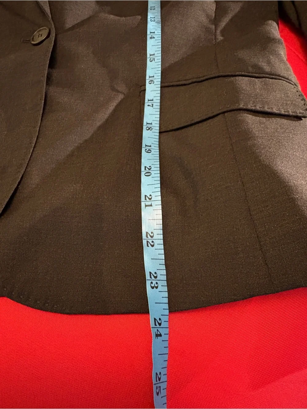 J Crew Single Button Light Wool Blazer